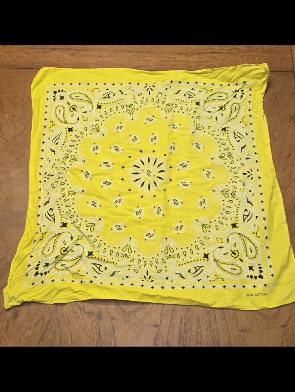 Bright Yellow Bandana